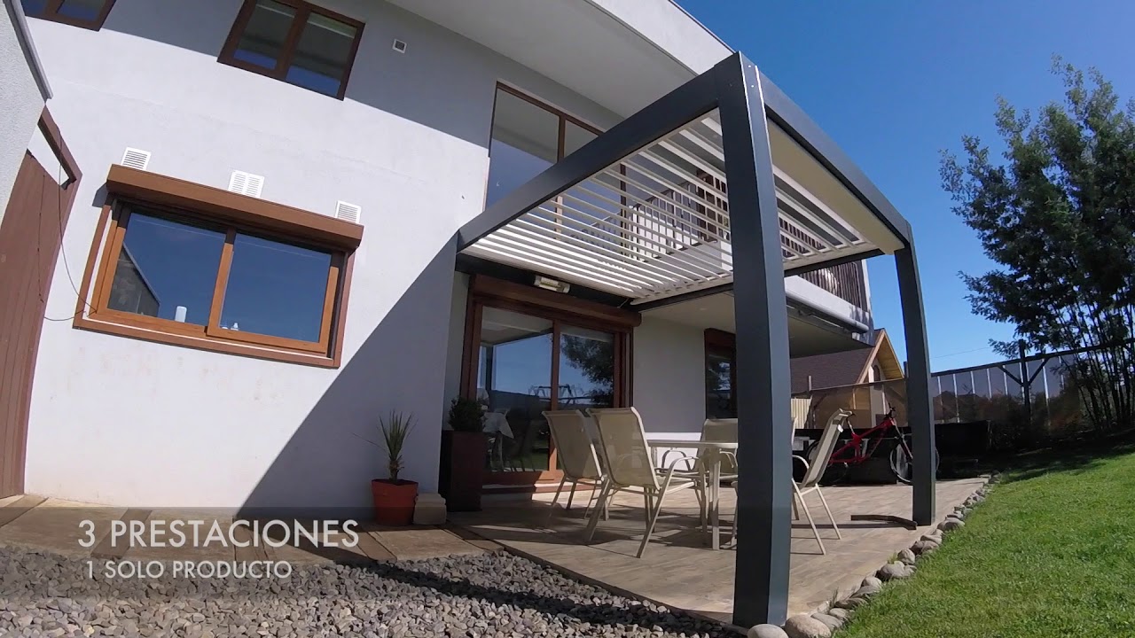 Pérgola Bioclimática en Chile