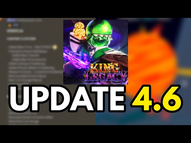 KING LEGACY NEW UPDATE 4.6 [REVAMPED Flame Showcase, Update Log