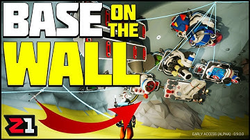 WALL BASE on Radiated in a Cave! Astroneer Update 9 E | Z1 Gaming