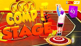 I tried playing "comp" stage... it did not end well.. NBA2K23!!!