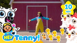 monkey banana more animal songs kids learn animals hey tenny