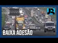 Greve dos caminhoneiros tem manhã de protestos isolados com poucos bloqueios nas estradas