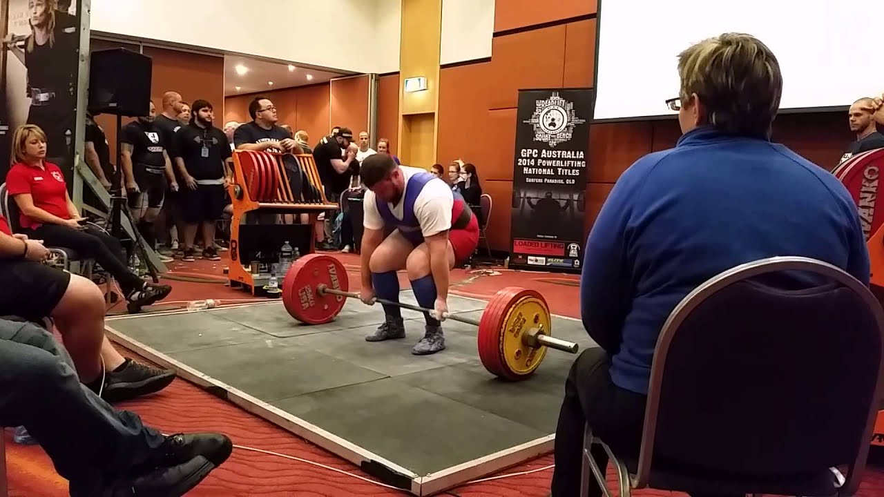 Big Sexy drops 255kg GPC Nats
