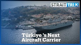 Türkiye Says It Plans to Build Its Biggest Ever Domestic Aircraft Carrier