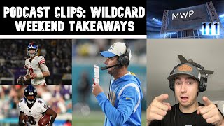 My Wildcard Weekend Takeaways!