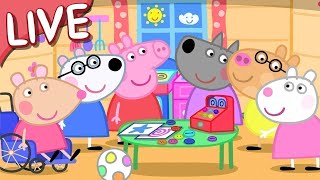 Peppa Pig's Clubhouse - LIVE  BRAND NEW PEPPA PIG EPISODES ⭐️