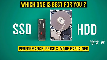 SSD vs HDD Differences Explained in Hindi | Performance, Price & More | Which is Best For You ?