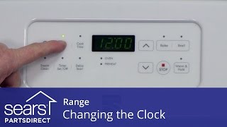 How to Change the Clock on Your Range (Clock Disappeared)