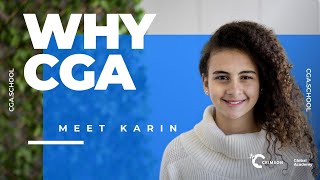 Why CGA: Karin Why CGA: Karin