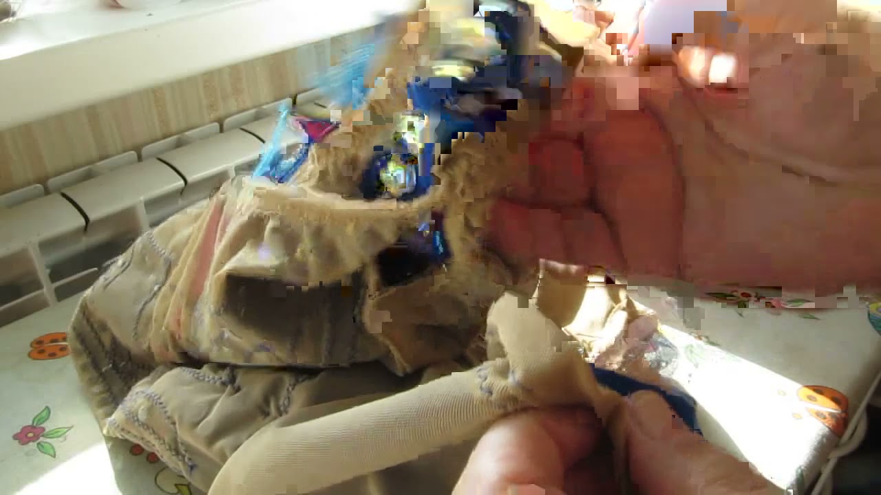 кулиска под резиночку на трусиках купальника