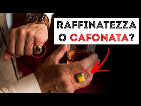 ANELLI DA UOMO: raffinatezza o cafonata?