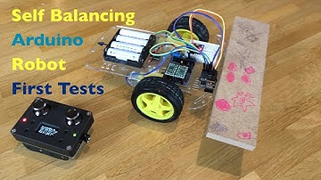 Self Balancing Arduino "Micro RC" Segway Robot - First Tests