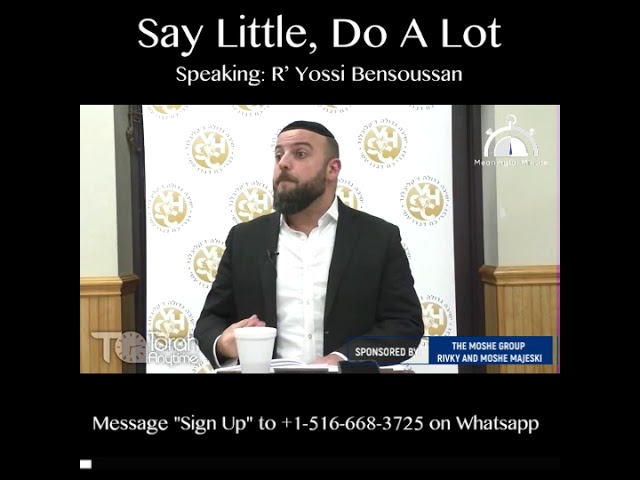 Say a Little, Do A Lot