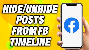 How to Hide Unhide Posts From Facebook Timeline (2025) - Easy Fix