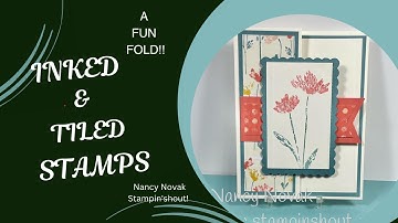 How to make this Fun-Fold card with Stampin