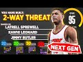 NEW 2-WAY THREAT WILL BREAK NBA2K21 NEXT-GEN DRIBBLING LOCKDOWN DOES EVERYTHING! *CONTACT DUNKS