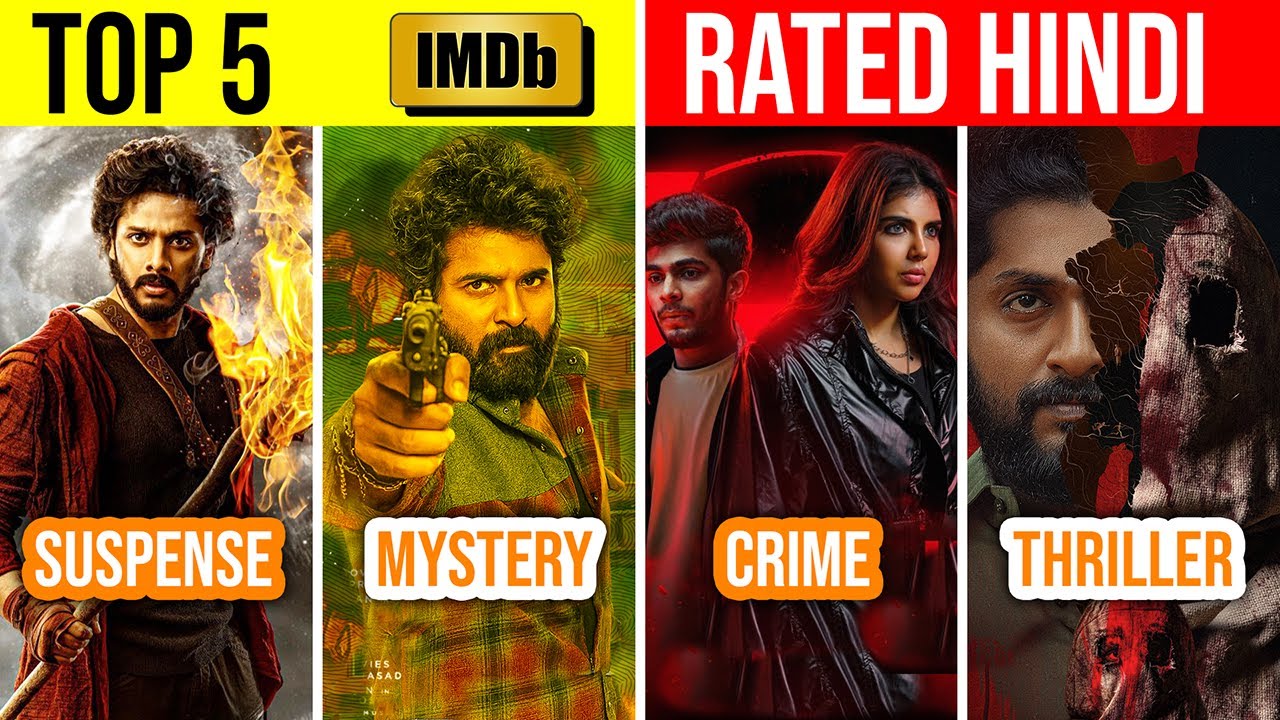 Top 5 Highest Rated South Indian Hindi Dubbed Movies on IMDb 2025 ...