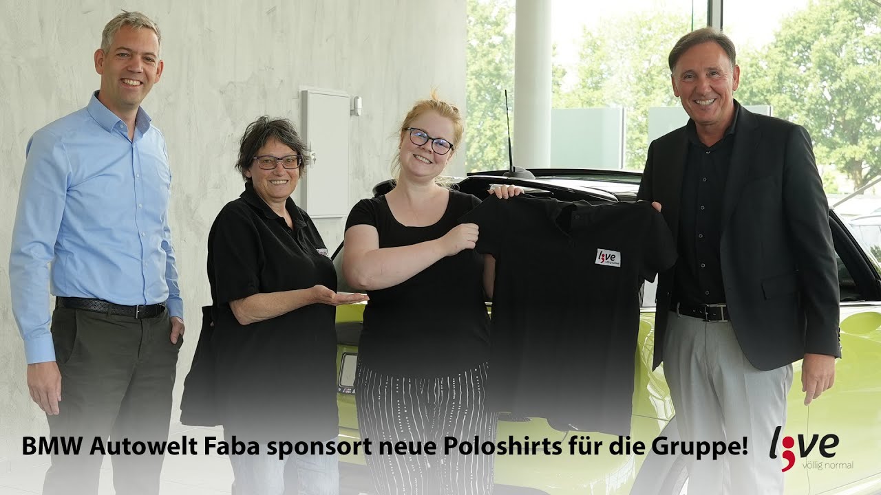 BMW Faba Autowelt sponsort neue Poloshirts! 