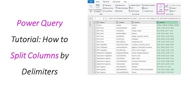 Power Query Tutorial: How to Split Columns by Delimiters