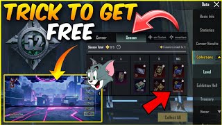 🔴 Get FREE Mythic Lobby Permanently Trick | How To Get 600 Collection Points | New season collection