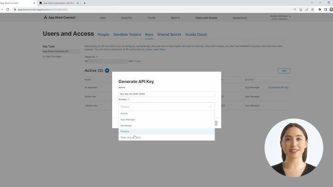 Grant Api Key Access To Apple App Store 2024