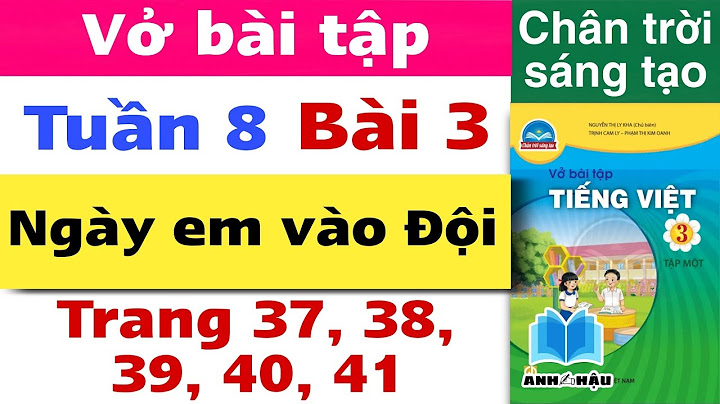 Vở bài tập tiếng việt lớp 3 trang 39