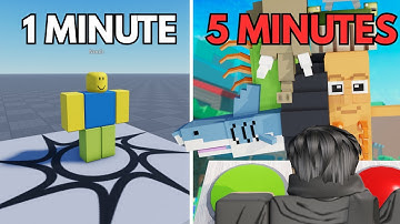 I Made A Roblox Game In 5 MINUTES To Prove How EASY It Is..