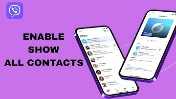 How To Enable Show All Contacts On Viber App | Step By Step