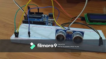 Sensor parkir menggunakan arduino uno