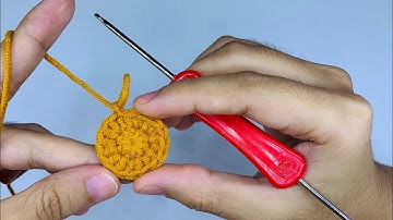 Cách móc vòng tròn ma thuật mũi nửa kép đơn giản nhất