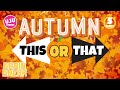 Autumn Themed Activity Quiz