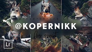 تعديل الصور على غرار @KOPERNIKK — إعدادات لايت روم احترافية | شرح | تحميل DNG | إعدادات داكنة screenshot 2
