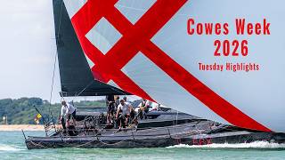 Cowes Week 2026: Race Highlights & Harbour Views | 200th Bicentenary Aerial Drone Footage - Day 4