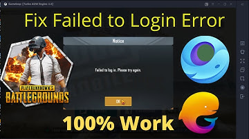 Failed to login Pubg mobile Gameloop/Tencent Buddy | How to fix failed to login in pubg emulator