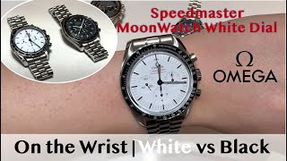 On the Wrist_Omega Moonwatch Professional White Dial vs Black Dial Comparison | Pulled the Trigger