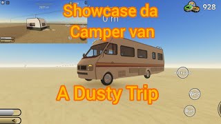 Showcase da Camper Van na nova atualização do A Dusty Trip - Roblox