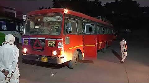 तारकपुर बस स्टैंड अहिल्यानगर #msrtc #बस #यात्रा #वाहन #परिवहन #लालपरी #स्टेशन #पुराना 