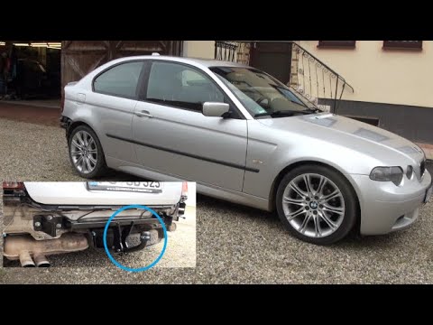 BMW E46 Anhängerkupplung mit Elektrosatz nachrüsten DIY