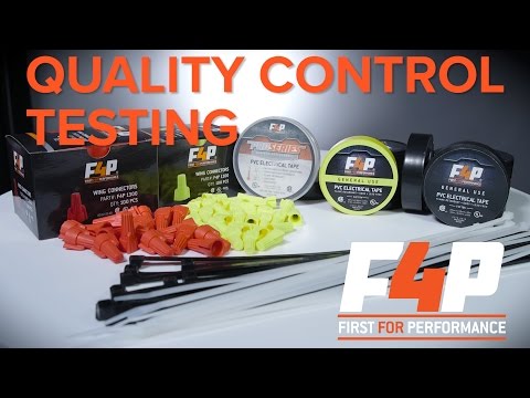 F4P Quality Control Testing Lab - First 4 Performance