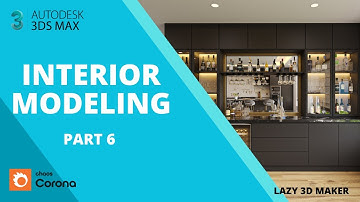 Interior Modeling Tutorial in 3ds Max Part 6.