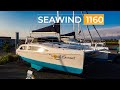 Seawind 1160  boat promote starter out of the water