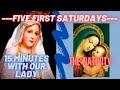 Fatima five first saturdays the nativity 15 mins with our lady rosary