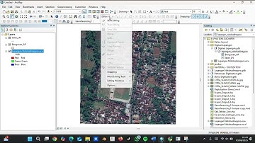 Cara Digitasi Bangunan dan Jalan di Aplikasi Arcgis