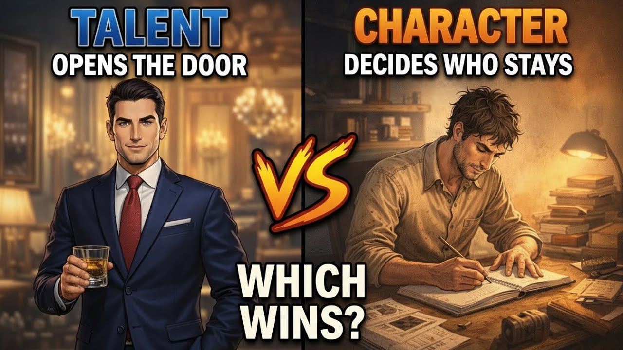 Talent Opens the Door, Character Decides Who Stays | A Life-Changing Story About Success