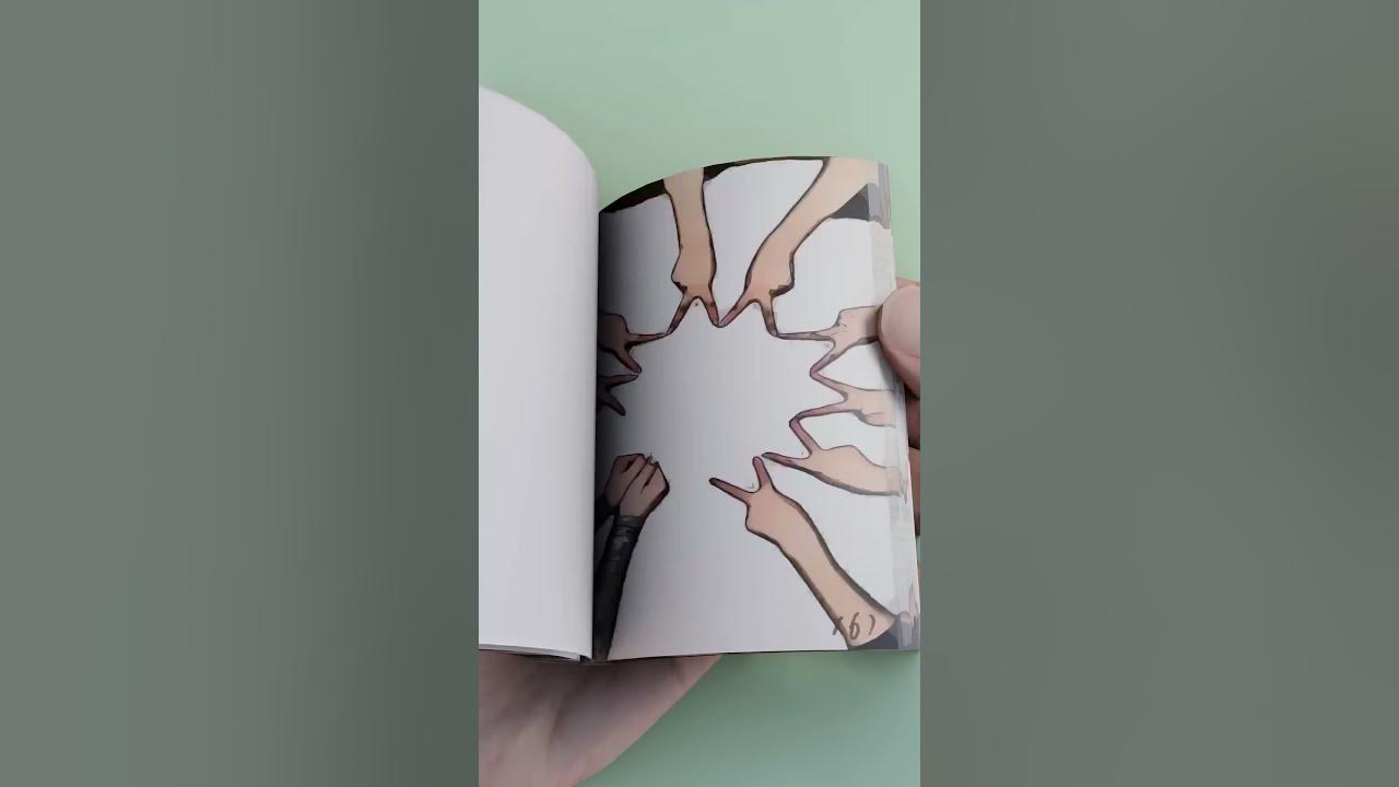 ask your ex-girlfriends to do this together - Flipbook #viralvideo   #Flipbook #creativity #trending