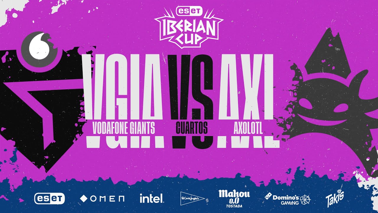 VODAFONE GIANTS VS AXOLOTL - CUARTOS - MAPA 4 - ESET IBERIAN CUP 2021 - LEAGUE OF LEGENDS