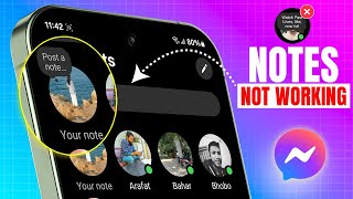 Fix Messenger Notes Not Showing on Messenger on Android | Messenger Issues | Android Tips