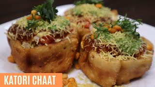 Ragda Katori chaat recipe | How to make tokri chaat |Basket Chaat screenshot 4