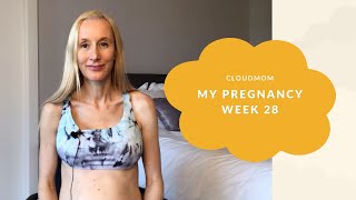 28 Weeks Pregnant - My Pregnancy Week by Week | Subt. ENG/ FR/ ES/ ZHO_CN CloudMom screenshot 4