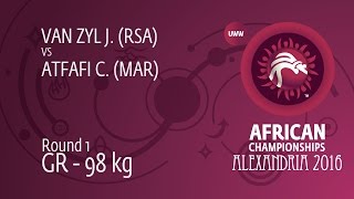 Download Lagu Round 1 GR - 98 kg: C. ATFAFI (MAR) df. J. VAN ZYL (RSA), 0-0 MP3